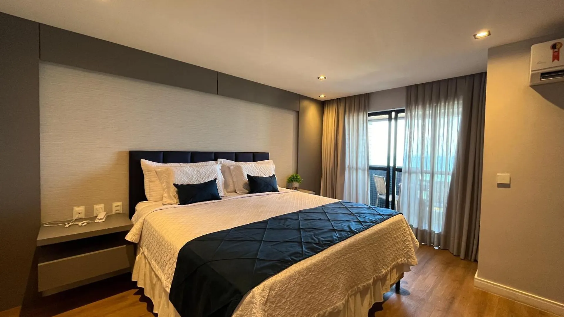 Apartment Paradise Flat 804 - Luxo, Vista E Localizacao - Flat Decorado Na Melhor Regiao De Natal